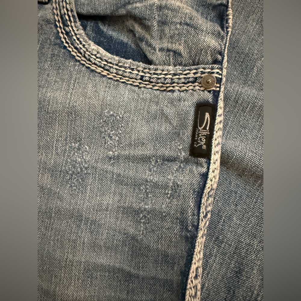 Men’s Silver Gordie Jeans Size 36/36 - Picture 7 of 7